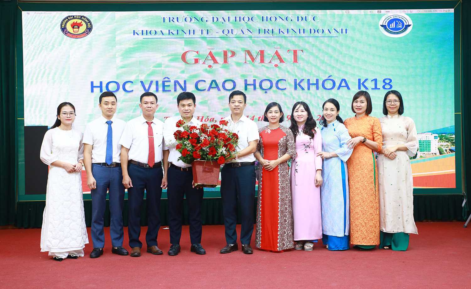 Khoa Kinh tế – Quản trị kinh doanh: Gặp gỡ tân học viên cao học K18 – Khởi đầu hành trình mới